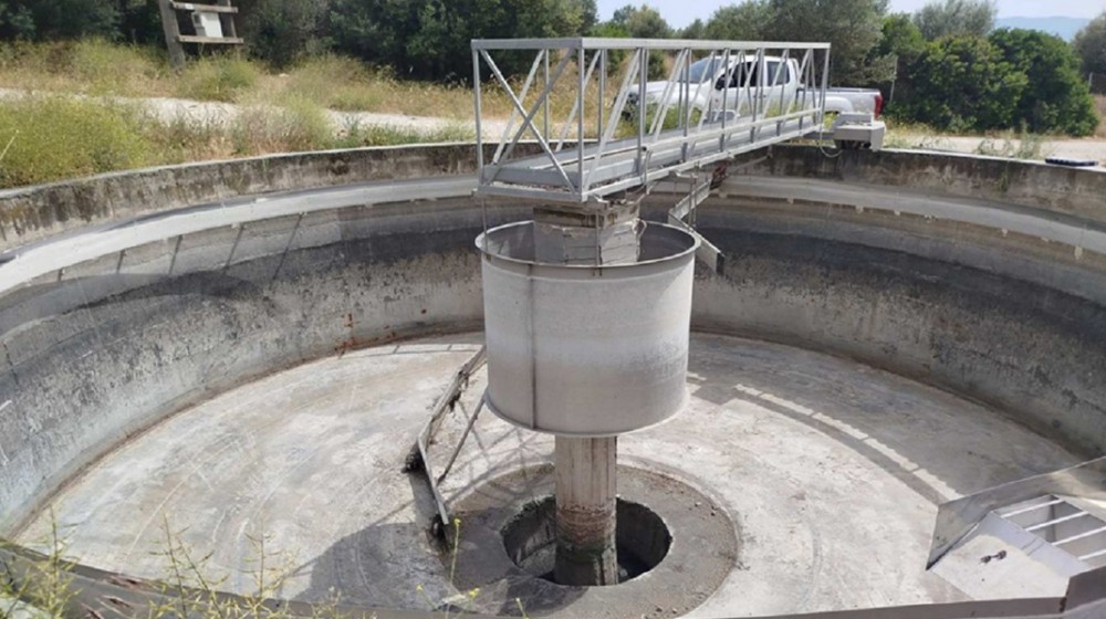 Ολοκληρώθηκε η επισκευή του Βιολογικού Καθαρισμού Αλιβερίου