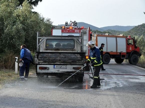 Νεαρός κάηκε ζωντανός μέσα στο αυτοκίνητό του