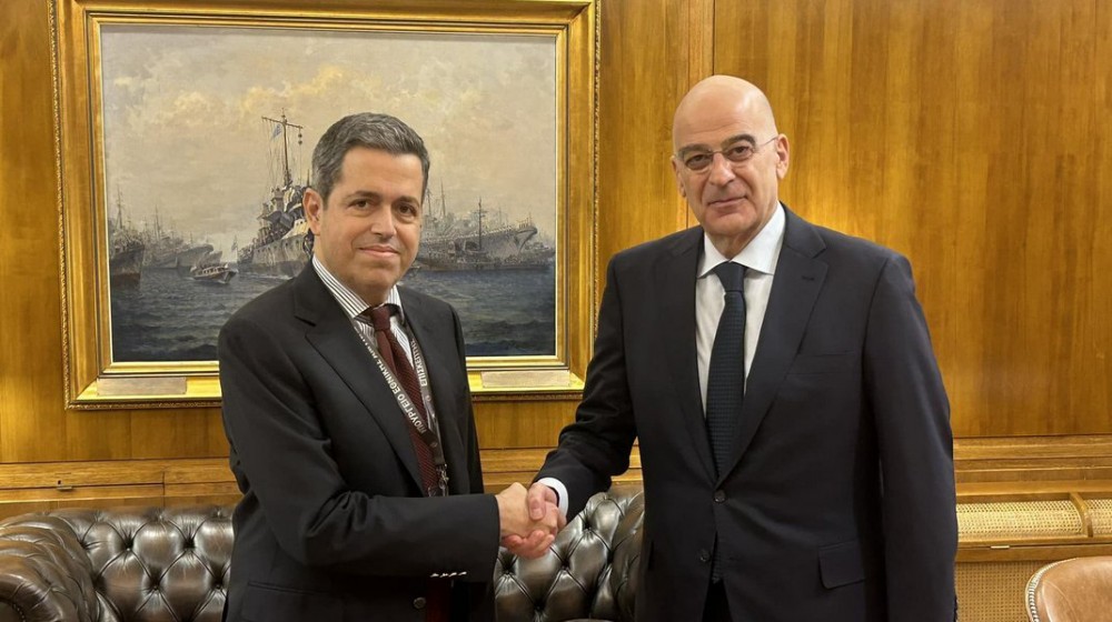 ΣΥΜΕΩΝ ΚΕΔΙΚΟΓΛΟΥ: Συναντήθηκε με τον υπουργό Εθνικής Άμυνας για το θέμα του Βέλους