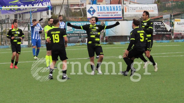 ΔΡΟΣΙΑ-ΑΠΟΛΛΩΝ ΕΡΕΤΡΙΑΣ 2-1: Ανατροπή με φάλτσο αλά Μουζακίτης του Αγγελάτου και συρτό του Κατσίμπρα
