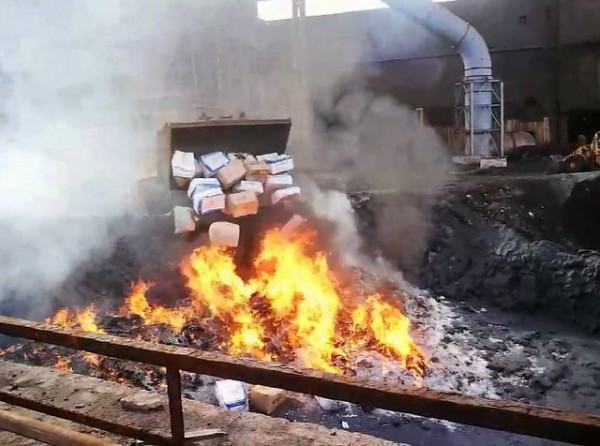 Στην πυρά 175 δέματα με ναρκωτικά από την Αστυνομία