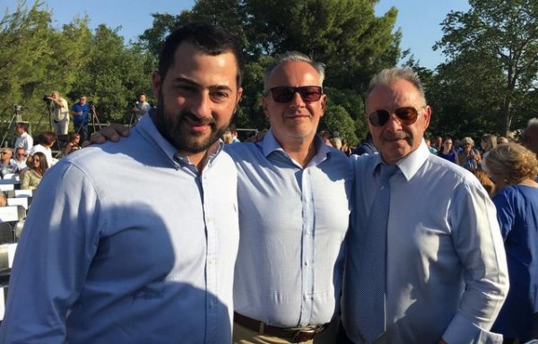 Στην ορκωμοσία του Κώστα Μπακογιάννη Ζεμπίλης και Σπανός