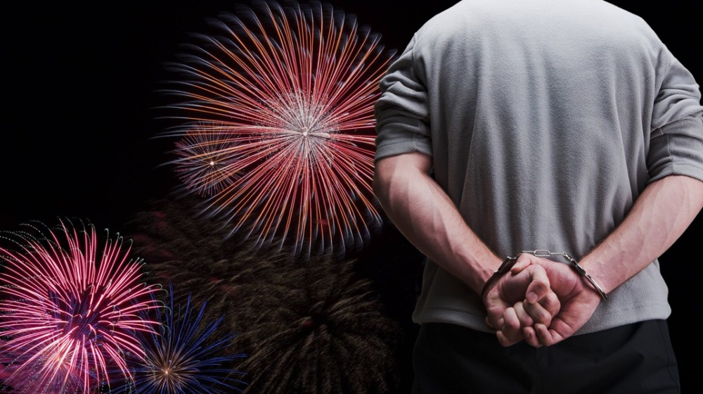 ΔΗΜΟΣ ΧΑΛΚΙΔΕΩΝ: Συνελήφθη ένα άτομο γιατί έκανε χρήση πυροτεχνημάτων σε υπαίθριο χώρο