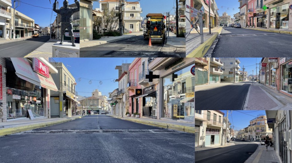 Άλλαξε ...πρόσωπο στο κέντρο του Αλιβερίου με έργο 700.000 ευρώ