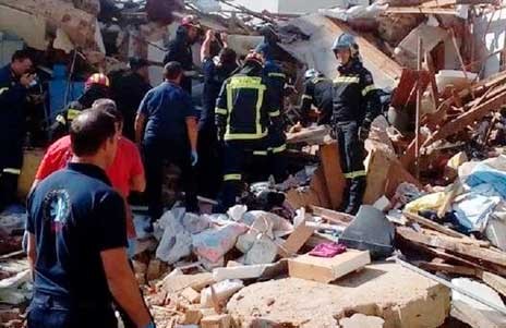 ΙΩΑΝΝΙΝΑ: Κατέρρευση μονοκατοικίας από έκρηξη φιάλης υγραερίου
