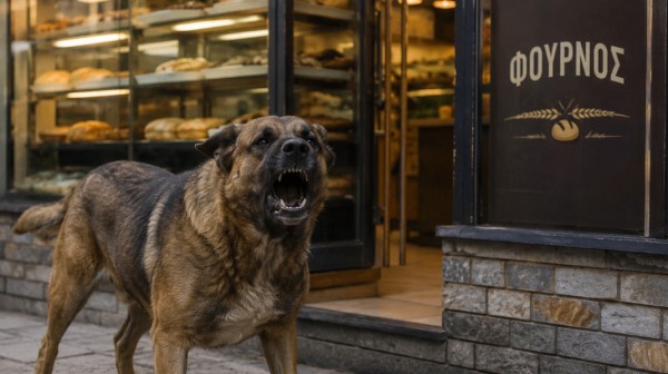 Σκύλος όρμηξε σε 66χρονο έξω από φούρνο, τον τραυμάτισε σοβαρά και σκότωσε το κατοικίδιό του!