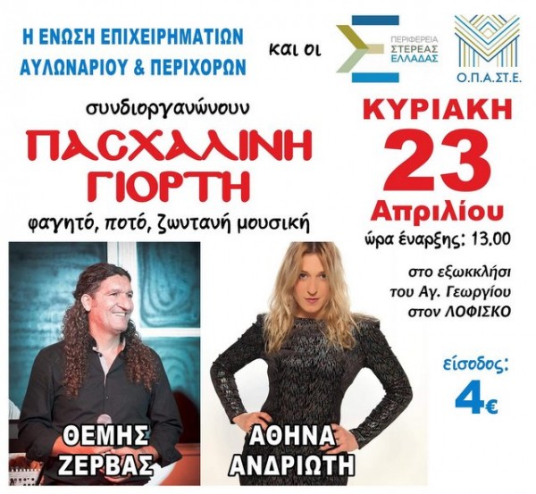 ΑΥΛΩΝΑΡΙ ΕΥΒΟΙΑΣ: Πασχαλινή γιορτή την Κυριακή του Θωμά στο εξωκκλήσι του Αγίου Γεωργίου