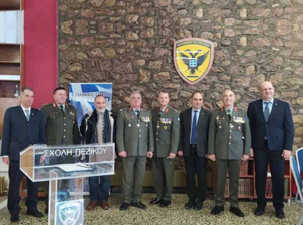ΧΑΛΚΙΔΑ: Πραγματοποιήθηκε η επίσημη παράδοση της Διοίκησης της Σχολής Πεζικού