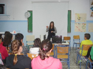 Ενημέρωση των μαθητών για την παχυσαρκία στο Γυμνάσιο Αυλωναρίου