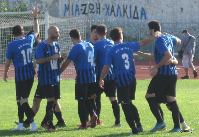 ΑΟ ΧΑΛΚΙΣ-ΟΛΥΜΠΟΣ ΓΥΜΝΟΥ 8-1: Κυανόμαυρη καταιγίδα!