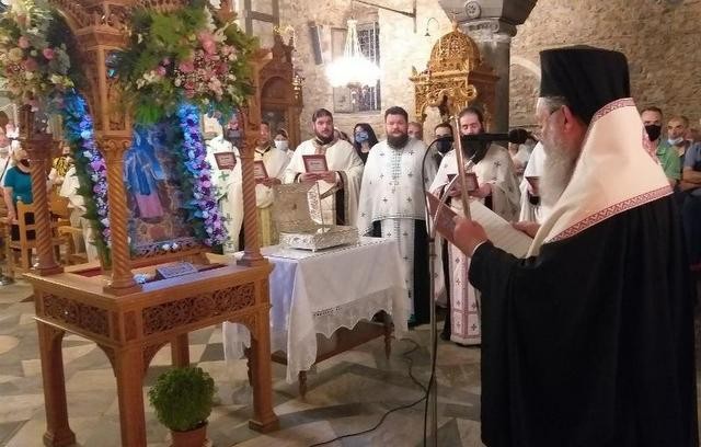 ΧΑΛΚΙΔΑ: Τελέστηκε η καθιερωμένη Αγρυπνία για τη γιορτή της Αγίας Παρασκευής