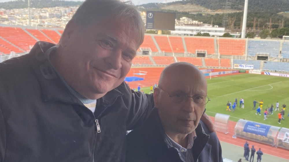 Ο Βασίλης Ταρνανάς έγινε ...Σαλονικιός και γιόρτασε την κούπα του Ηρακλή (VIDEO)