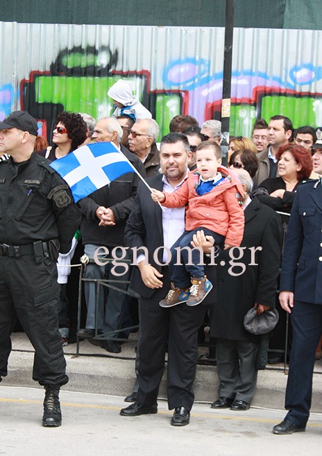 Χάρηκε την παρέλαση ο Γιάννης Πανταζής