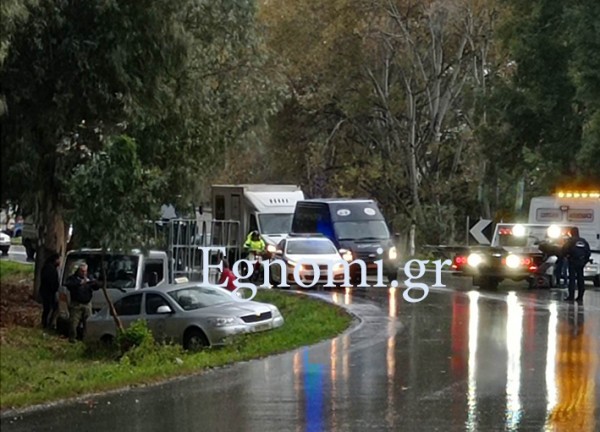 ΧΑΛΚΙΔΑ: Νέο τροχαίο ατύχημα στα φανάρια της Λαμψάκου