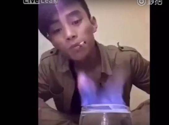 Του κόπηκε η μαγκιά μέσα σε λίγα δευτερόλεπτα (VIDEO)