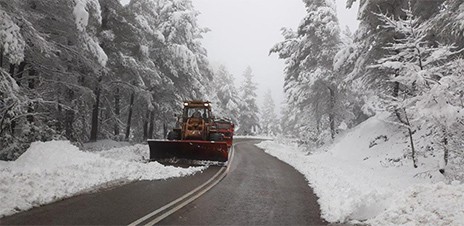 ΚΑΙΡΟΣ: Έρχεται ο Διομήδης με καταιγίδες, θυελλώδεις ανέμους και χιονοπτώσεις - Δείτε πότε θα χιονίσει στην Εύβοια