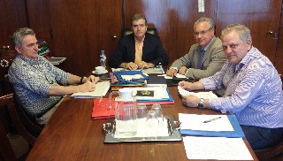 Σύσκεψη για το έργο του φράγματος στα Μανίκια