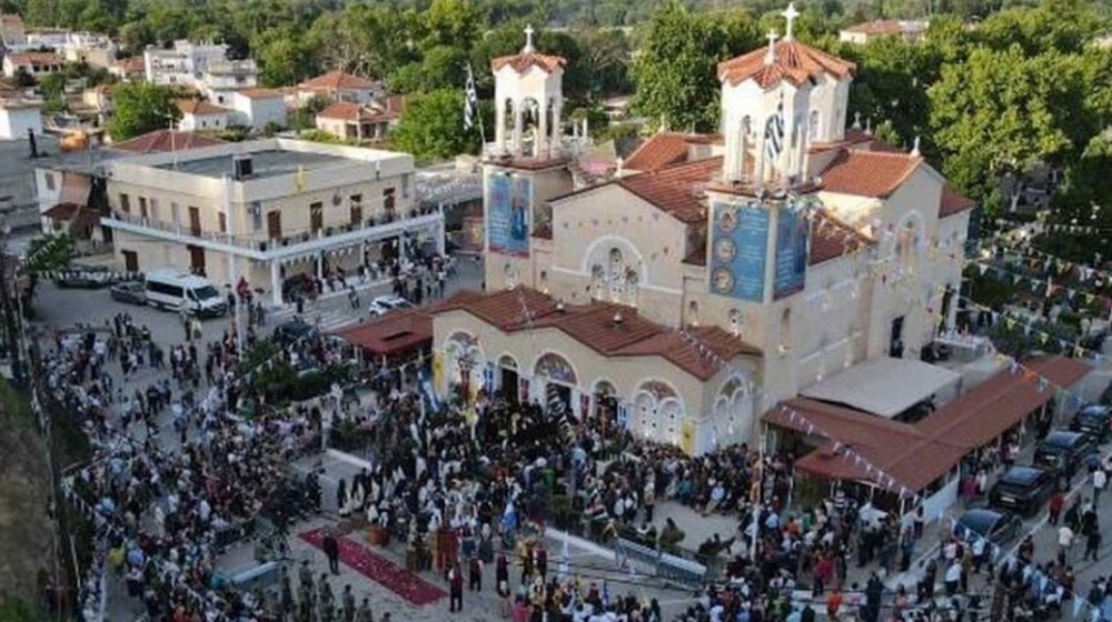 ΠΡΟΚΟΠΙ ΕΥΒΟΙΑΣ: Πανηγυρίζει με επτά Αρχιερείς ο ναός του Οσίου Ιωάννη του Ρώσου