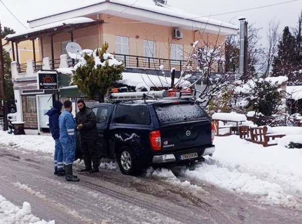 ΚΑΚΟΚΑΙΡΙΑ ΜΠΑΡΜΠΑΡΑ ΔΗΜΟΣ ΜΑΝΤΟΥΔΙΟΥ - ΛΙΜΝΗΣ -ΑΓ. ΑΝΝΑΣ: Προβλήματα στην ηλεκτροδότηση