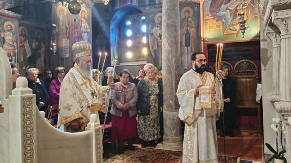 ΨΑΧΝΑ: Πανηγύρισε την Τρίτη του Πάσχα η Μονή Οσίου Ιωάννη του Καλυβίτη