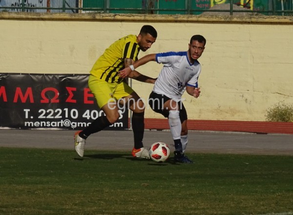 ΑΟ ΧΑΛΚΙΣ-ΦΩΣΤΗΡΑΣ 2-2: Με νέα πρόσωπα Μπρούνο, Αλεξανδρή, Κυριακού και ρέφερι τον Παύλου
