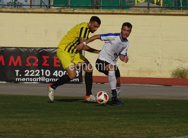 ΑΟ ΧΑΛΚΙΣ-ΦΩΣΤΗΡΑΣ 2-2: Με νέα πρόσωπα Μπρούνο, Αλεξανδρή, Κυριακού και ρέφερι τον Παύλου