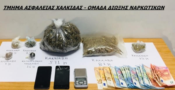 ΧΑΛΚΙΔΑ: Συνελήφθησαν 56χρονος και 43χρονη για διακίνηση ναρκωτικών