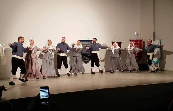 Ο Χορευτικός Σύλλογος Γυμνού Χορονός συμμετείχε σε φεστιβάλ παραδοσιακών χορών