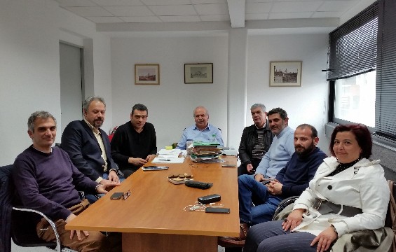 Συνάντηση μηχανικών του ΤΕΕ Εύβοιας με τον Δήμαρχο