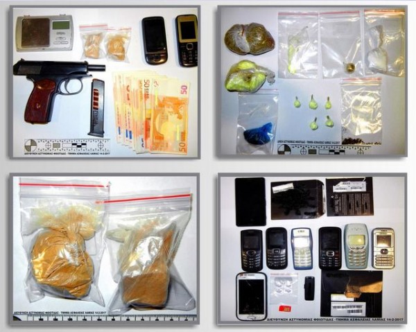 Εξαρθρώθηκε πολυμελές κύκλωμα διακίνησης ναρκωτικών ουσιών στη Φθιώτιδα