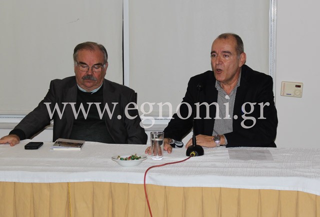 Ο Λεωνίδας Ιωαννίδης παρουσίασε το πρώτο του βιβλίο