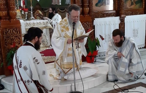 ΧΑΛΚΙΔΑ: Στην Ευαγγελίστρια Κανήθου ο Μητροπολίτης την Κυριακή της Πεντηκοστής