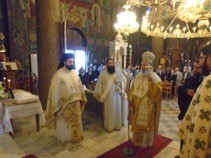 Στην Αμάρυνθο ο Μητροπολίτης κ. Χρυσόστομος