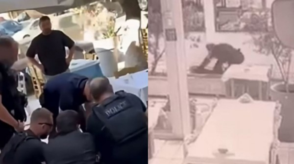 Θεσσαλονίκη: 64χρονος μπούκαρε σε ταβέρνα με σπαθί σαμουράι και απειλούσε πελάτες και προσωπικό (VIDEO)