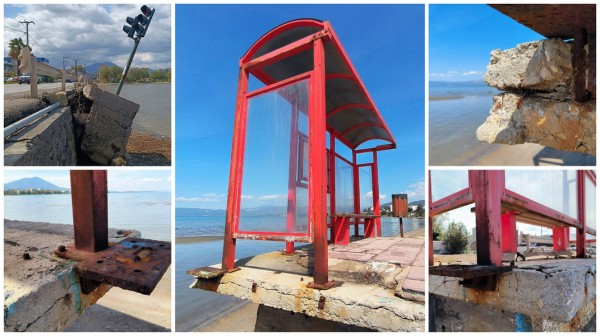 ΧΑΛΚΙΔΑ: Μετά το φανάρι στον… αέρα και στάση λεωφορείου στη Λιανή Άμμο - Σοβαρός κίνδυνος