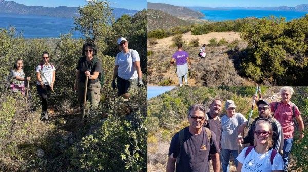 ΛΟΥΚΙΣΙΑ: Εθελοντές καθαρίζουν παλιό μονοπάτι της περιοχής την Κυριακή