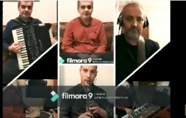 Καλλιτέχνες από την Στερεά Ελλάδα ηχογράφησαν τραγούδι από τα σπίτια τους (VIDEO)