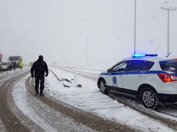 ΚΑΚΟΚΑΙΡΙΑ - ΕΥΒΟΙΑ: Αυτή είναι η κατάσταση στο οδικό δίκτυο- Δείτε την τελευταία ανακοίνωση της Αστυνομίας