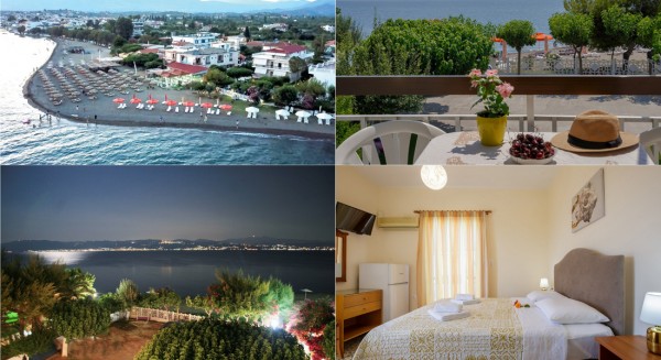 AKROGIALI BEACH ROOMS: Οικονομικές διακοπές στην Αμάρυνθο πάνω στο κύμα