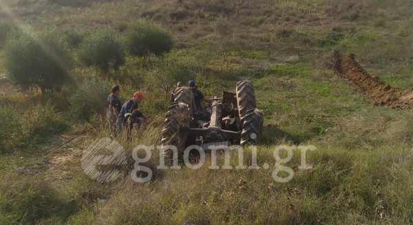 ΦΥΛΛΑ ΧΑΛΚΙΔΑΣ: Καταπλακώθηκε από τρακτέρ και σκοτώθηκε