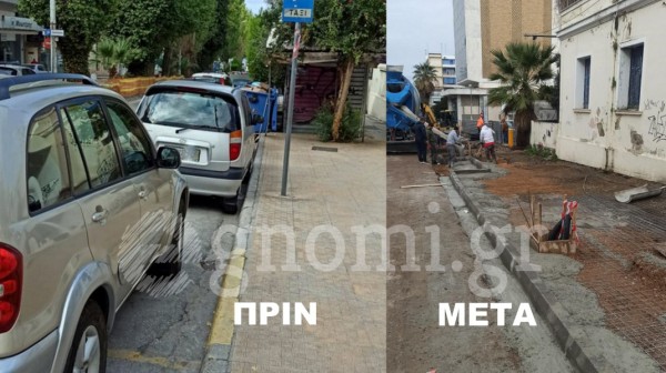 ΧΑΛΚΙΔΑ: Έκοψαν μέχρι τους κέδρους και την ροδιά στη λεωφόρο Βενιζέλου - Παντού πέφτει τσιμέντο!