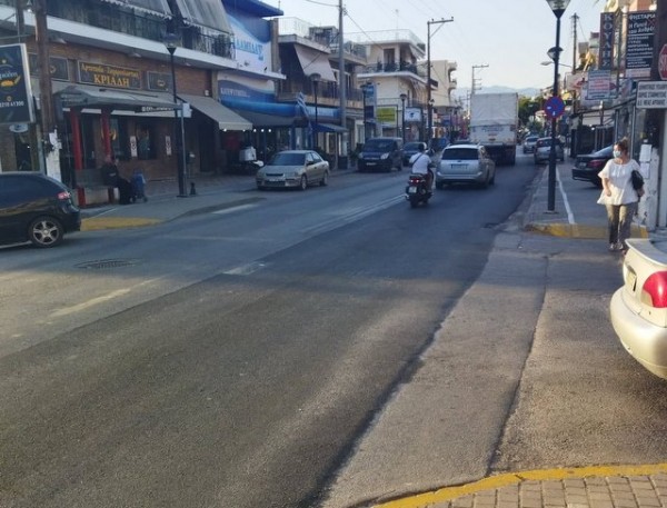 Θαυμάστε διάβαση πεζών στον κεντρικό δρόμο της Αρτάκης!