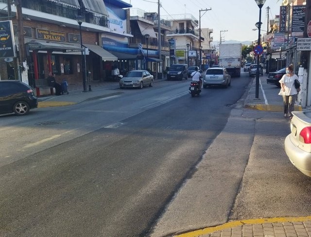 Θαυμάστε διάβαση πεζών στον κεντρικό δρόμο της Αρτάκης!
