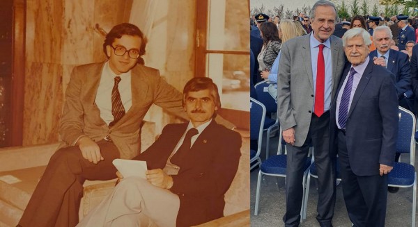 ΠΝΕΥΜΑΤΙΚΟΣ- ΣΑΜΑΡΑΣ: Τα ίδια πρόσωπα σε δύο φωτογραφίες με 50 χρόνια διαφορά