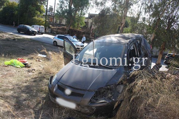 ΧΑΛΚΙΔΑ: Απίστευτο τροχαίο με δύο τραυματίες στα φανάρια της Λαμψάκου