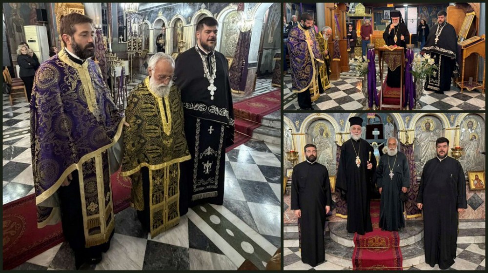 ΚΑΛΛΙΘΕΑ ΑΜΑΡΥΝΘΟΥ: Ξεχωριστή τιμή για τον ιερέα Κωνσταντίνο Κιούση