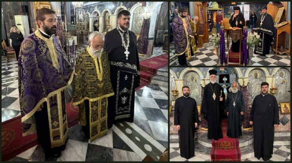 ΚΑΛΛΙΘΕΑ ΑΜΑΡΥΝΘΟΥ: Ξεχωριστή τιμή για τον ιερέα Κωνσταντίνο Κιούση