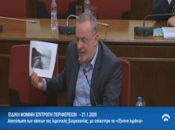 Για το δρόμο Στομίου-Πλατάνας μίλησε στην Βουλή ο Θανάσης Ζεμπίλης (VIDEO)