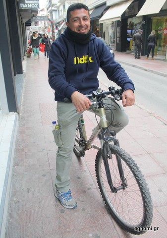 Του αρέσει η βόλτα με το ποδήλατο