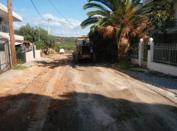 Ο Δήμος ανοίγει νέους δρόμους στη συνοικία Οντάθι